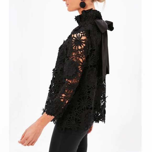 Black Guipure Lace Faye Blouse
TUCKERNUCK - Picture 4 of 14
